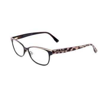Jimmy Choo London Womens 52mm Animalier Dark Brown Opticals