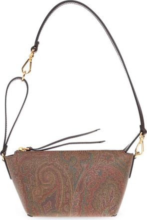 Etro Schoudertas - Dames - Schoudertassen - Bruin - ONE Size - Leer - Tassen