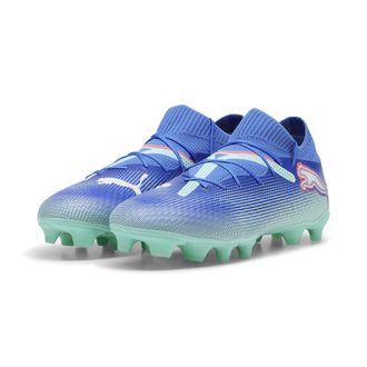 Puma FUTURE 7 PRO FG/AG Unisex Football Boots - Blue Lace - Size UK 9.5