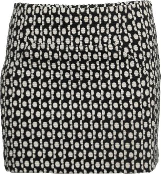 Diane Von Fürstenberg jacquard mini skirt - Black