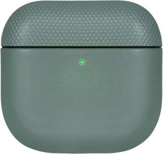 OEM Funda Airpods 4 - Native Union - Re Classic - Cuero Reciclado - Compatible Con Magsafe - Verde