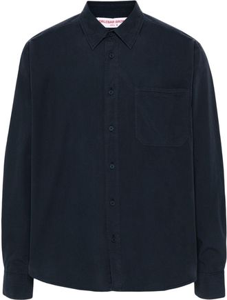 Orlebar Brown Grasmoor Gd cotton shirt - men - Cotton - S - Blue