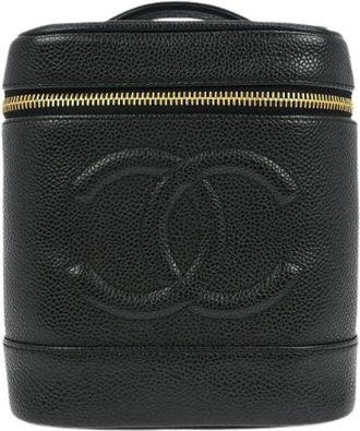Chanel Pre-owned Bucket Bags, female, Black, Size: ONE SIZE Pre-owned Bucket Bag