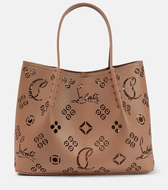 Christian Louboutin Cabarock perforated tote bag