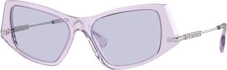 Burberry BE4408 40951A Womens Sunglasses Purple Size 52