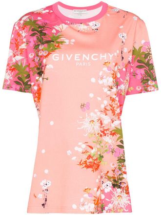 Givenchy T-shirt con stampa - Rosa