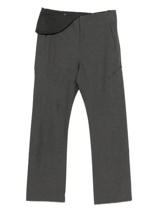 Post Archive Faction (PAF) pocket-detail trousers - unisex - Nylon/Cotton/Polyurethane - M - Grey