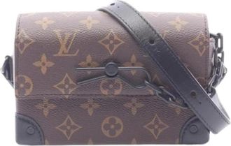 Louis Vuitton Pre-owned Vintage Cross Body Bag - Heren - Vintage Schoudertas - Bruin - ONE Size - Leer - Vintage