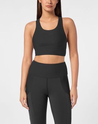 Plein Sport Jogging Top Women in Black at Nordstrom, Size Xx-Large