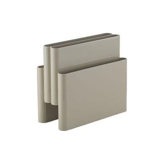 Kartell Magazine holder - Grey - Thermoplastic technopolymer - Designer Giotto Stoppino