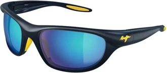Maui Jim Haulani Zonnebrillen - unisex - Zonnebrillen - Blauw - 62 MM - Accessoires