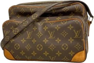 Louis Vuitton Pre-owned Cross Body Bags, female, Brown, Size: ONE SIZE Pre-owned Nile Shoulder Bag
