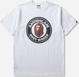 A Bathing Ape Men s Busy Works T-Shirt White