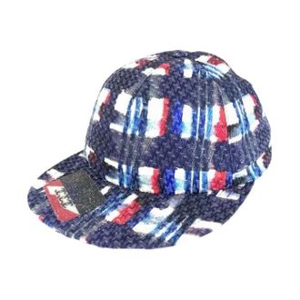 Chanel Pre-owned Tweed Cap - Dames - Vintage Accessoires - Veelkleurig - ONE Size - Tweed - Vintage