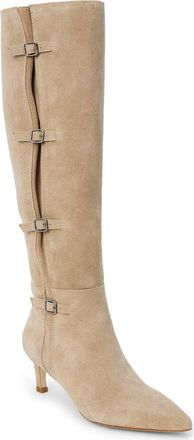 Matisse Footwear Priscilla Leather Knee High Boot in Light Taupe at Nordstrom, Size 9.5