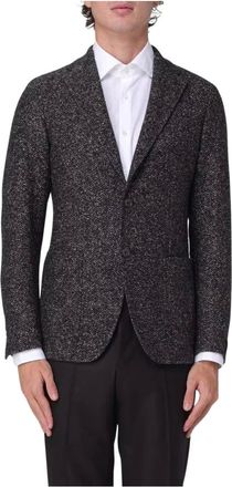 Tagliatore Blazer a Cuadros - Jackets - Hombre - Marr&oacute;n - 2XL