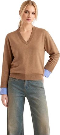 Liu Jo Truien & Vesten, Dames, Bruin, XS, Sweater Cocoa