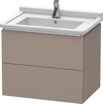 Duravit Duravit - L-cube Mueble De Pared, 2 Cajones, 670mm, Para Starck 3
