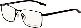 Porsche Design Mens 55mm Black Red Opticals