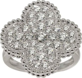 Van Cleef & Arpels White Gold (18K) Band Ring (Pre-Owned)