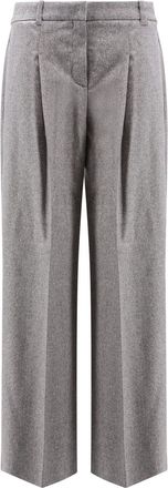 HUGO BOSS Melange Wool Blend Trousers