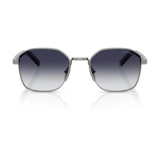 Prada Sunglasses, male, Gray, Size: 53 MM Sunglasses