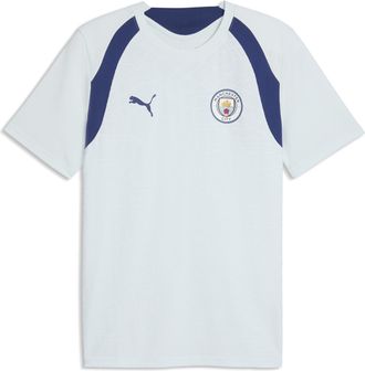 Puma Maglia da training aderente del Manchester City da uomo, Accessori, Blu, 3XL