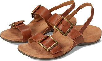 Vionic Reese Slingbacks Womens Sandals Tan Leather : 6.5 M