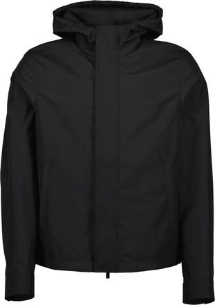 Dior Zwarte Hoodie- Herfst-Winter 2025 Collectie - Heren - Zomerjassen - Zwart - L - Polyester - Jassen