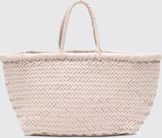 Dragon Diffusion Borsa Triple Jump Small Bamboo in pelle intrecciata