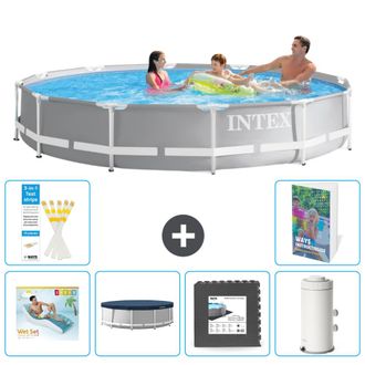 Intex Piscina Prism Frame Redonda - 366x76 Cm - 7-piezas S11