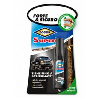 No Brand Bostik Super Forte Sicuro 3 G Blister