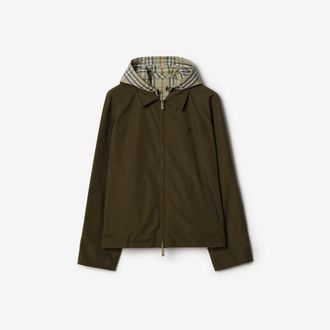 Burberry Reversible Check Cotton Jacket