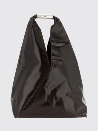 Maison Margiela Borsa a mano Japanese in pelle liscia con impuntura iconica