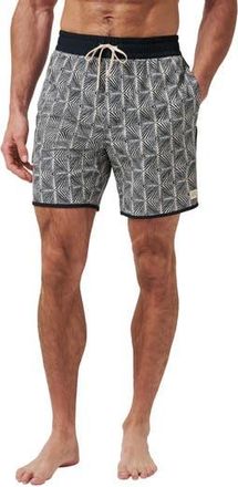 Travis Mathew Sandswept Swim Trunks in Italian Sand at Nordstrom Rack, Size Small