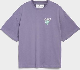 Vertere Berlin Mens Cobra code graphic T-shirt