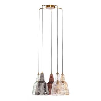 Lindby Lindby L&aacute;mpara Colgante belarion En Varios Colores De Vidrio