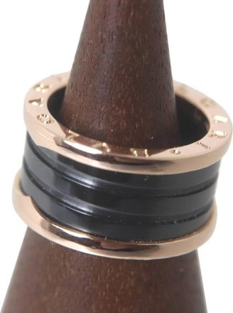Bulgari B.Zero1 Pink Gold (18K) Ceramic Band Ring (Pre-Owned)