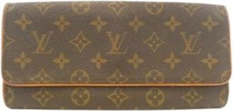Louis Vuitton Pre-owned Cross Body Bags, female, Brown, Size: ONE SIZE Pre-owned Pochette Shoulder Bag