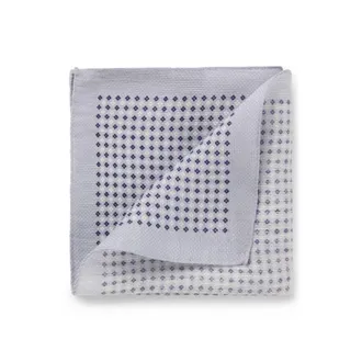BOSS BY BECKHAM pocket square in linen and cotton
