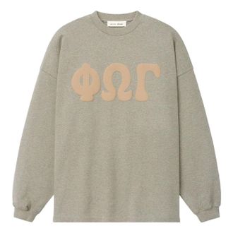 Fear of God Heavy Jersey Merch T-Shirt Washed Seal Heather RW00275-0151