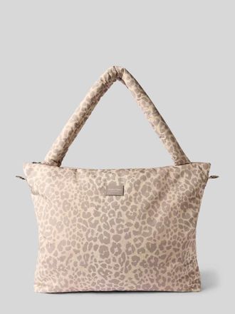 Studio Noos Handtasche im Allover-Look Modell Puffy Diaper Bag in Beige, Gr&ouml;&szlig;e 1