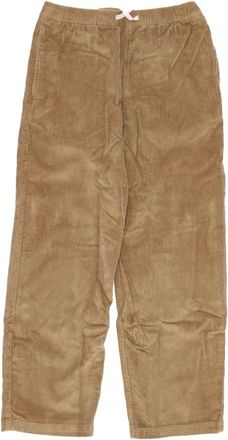 Element Fluwelen Corduroy Herenbroek - Heren - Wijde Broeken - Bruin - L - Katoen - Broeken