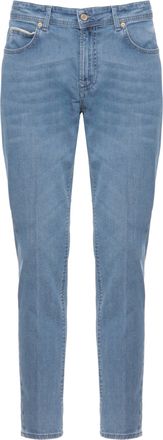 BRIGLIA 1949 Blue Ribot-C Cotton Jeans