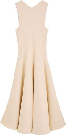 Khaite Mellie Terry Maxi Dress - Natural - 6 (UK10 / S)