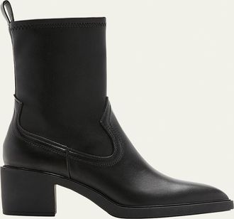 La Canadienne Parks Leather Western Mid Boots