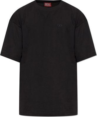 Diesel Hombre, Camisetas, Negro, Talla: 2XL