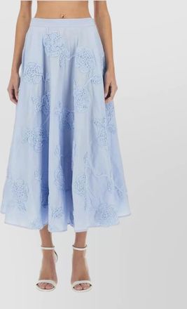 Rotate floral maxi skirt