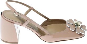 A.Bocca Chanel Pump - Dames - Pumps - Beige - 37 EU - Leer - Schoenen