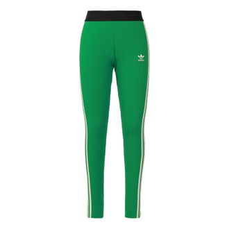 adidas (WMNS) adidas Adicolor 70s Knit Leggings Green IK7847